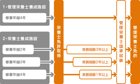 管理栄養士になるには