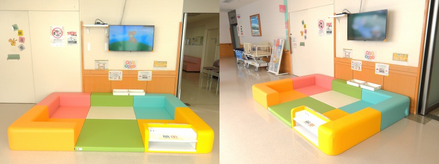 小児科外来にキッズスペース設置