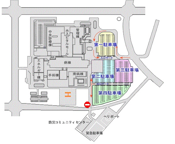 駐車場案内図